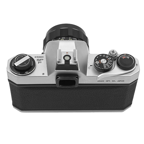 Spotmatic F 35mm Film Camera Chrome with 28mm f/3.5 M42 Lens - Pre-Owned Image 1