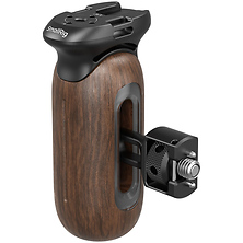 Wooden Side Handle with Two-in-One 1/4 in.-20 and 3/8 in.-16 Screw Image 0