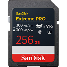 256GB Extreme PRO UHS-II SDXC Memory Card Image 0