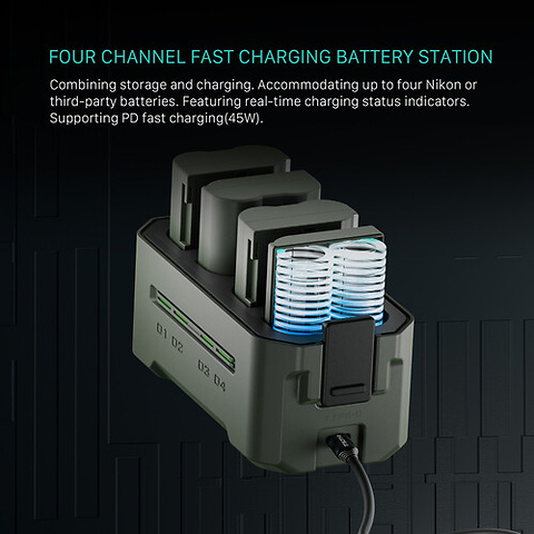 Portable Charging Station for EN-EL15C Batteries Image 8