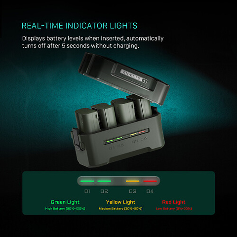 Portable Charging Station for EN-EL15C Batteries Image 9