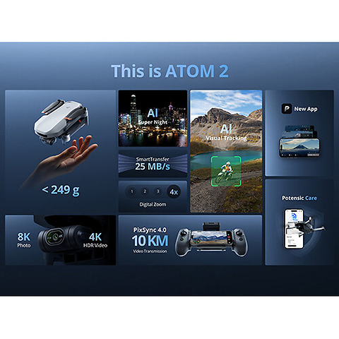 ATOM 2 Drone (Fly More Combo) Image 10