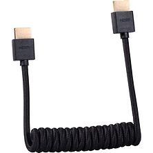 Coiled HDMI Cable (12-24 in., Black) Image 0