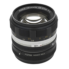 57mm f/1.4 Hexanon AR Mount with E-Mount Adapter Lens - Pre-Owned Image 0