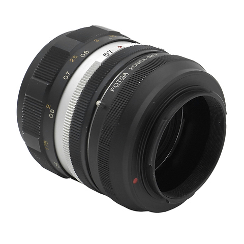 57mm f/1.4 Hexanon AR Mount with E-Mount Adapter Lens - Pre-Owned Image 1