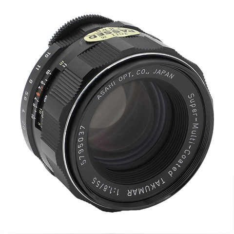 Takumar 55mm f/1.8 Screw in M42 Mount Lens - Pre-Owned Image 1