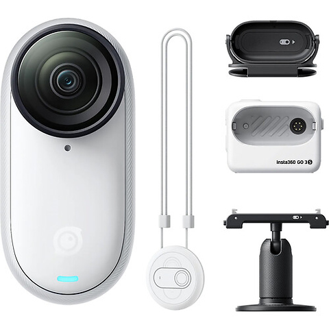 GO 3S Action Camera (128GB, Arctic White) Image 4