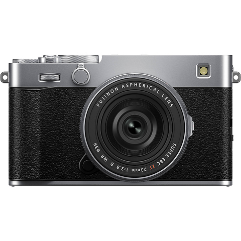 X-E5 Mirrorless Digital Camera with XF 23mm f/2.8 Lens (Silver) Image 0