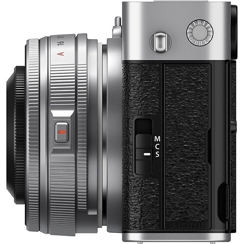 X-E5 Mirrorless Digital Camera with XF 23mm f/2.8 Lens (Silver) Image 5