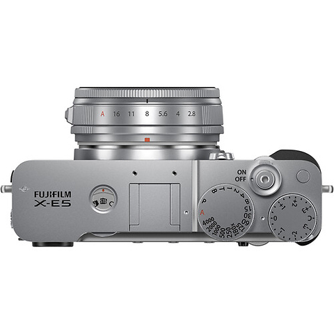 X-E5 Mirrorless Digital Camera with XF 23mm f/2.8 Lens (Silver) Image 2