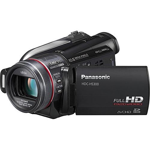 HDC-HS300 Full HD Camcorder (Black) - Pre-Owned Image 1