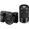 Alpha a6100 Mirrorless Digital Camera with 16-50mm II and 55-210mm Lenses (Black) Thumbnail 0