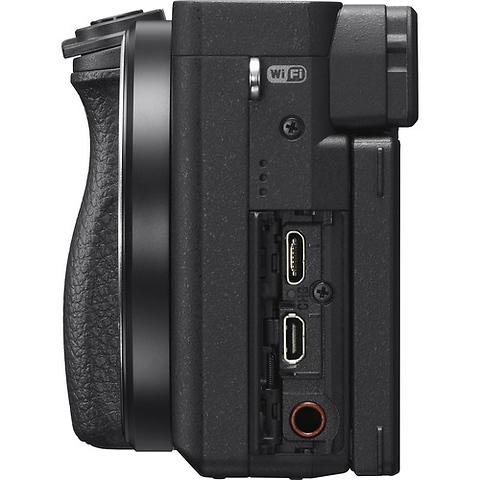 Alpha a6400 Mirrorless Digital Camera with 16-50mm II Lens (Black) Image 5