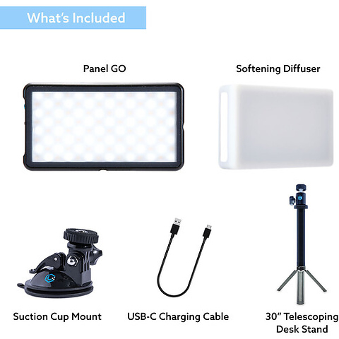 Panel GO Bi-Color LED Light Panel (Broadcast Lighting Kit) Image 6