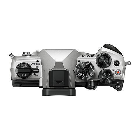 OM-5 Mark II Mirrorless Micro Four Thirds Digital Camera Body (Silver) Image 7