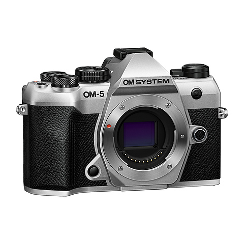 OM-5 Mark II Mirrorless Micro Four Thirds Digital Camera Body (Silver) Image 1