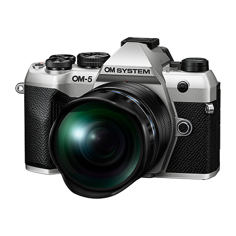 OM-5 Mark II Mirrorless Micro Four Thirds Digital Camera Body (Silver) Image 2