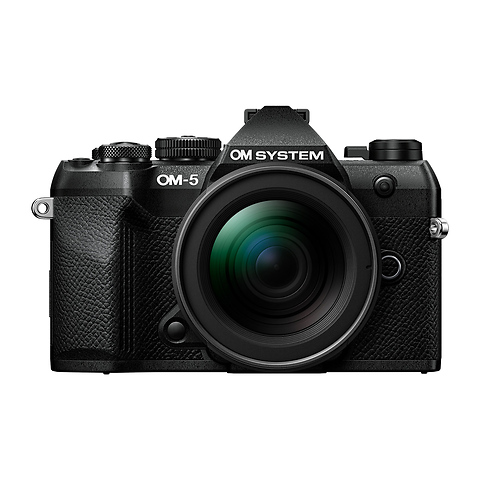 OM-5 Mark II Mirrorless Micro Four Thirds Digital Camera with 12-45mm f/4 PRO Lens (Black) Image 0