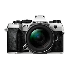 OM-5 Mark II Mirrorless Micro Four Thirds Digital Camera with 12-45mm f/4 PRO Lens (Silver) Image 0