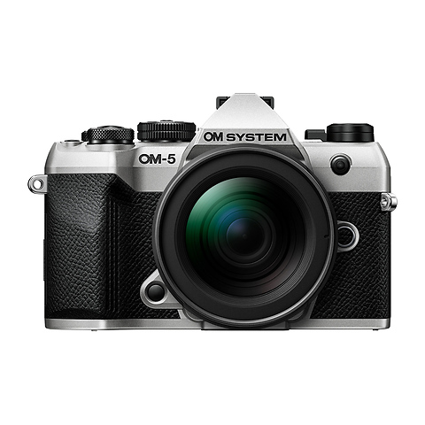 OM-5 Mark II Mirrorless Micro Four Thirds Digital Camera with 12-45mm f/4 PRO Lens (Silver) Image 0