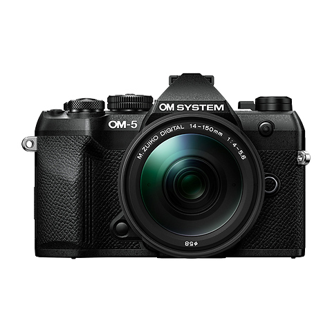 OM-5 Mark II Mirrorless Micro Four Thirds Digital Camera with 14-150mm f4.0-5.6 II Lens (Black) Image 0