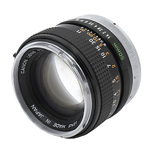 50mm f/1.4 FD Manual Focus Breech Lens Chrome Nose - Pre-Owned Image 0