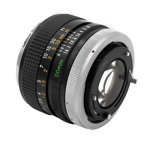 50mm f/1.4 FD Manual Focus Breech Lens Chrome Nose - Pre-Owned Image 1