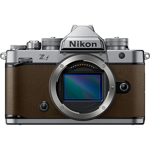 Z f Mirrorless Digital Camera Body (Silver & Sepia Brown) Image 0