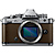 Z f Mirrorless Digital Camera Body (Silver & Sepia Brown)
