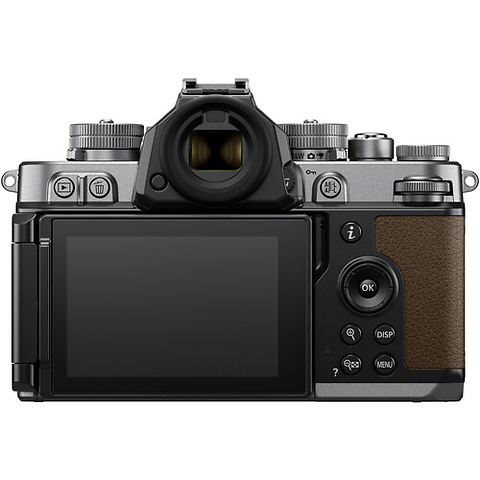 Z f Mirrorless Digital Camera Body (Silver & Sepia Brown) Image 4
