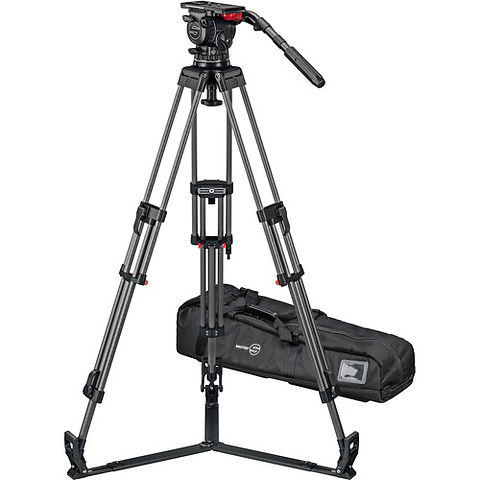 FSB 16T Mk II System with CF-100ENG 2CF Carbon Fiber Tripod Legs and Ground Spreader Image 3
