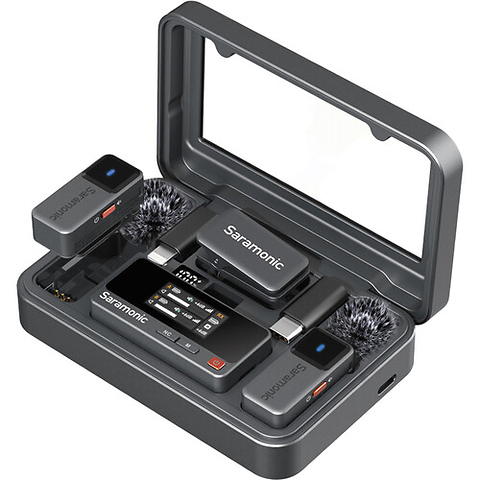 Air 2-Person Mini Wireless Lavalier Microphone System for Mobile Devices, Cameras & Computers (2.4 GHz) Image 0