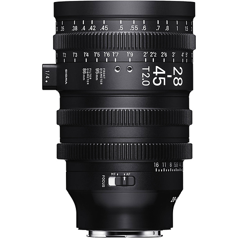 28-45mm T2 Cine Zoom Lens with AF for Sony E Image 0