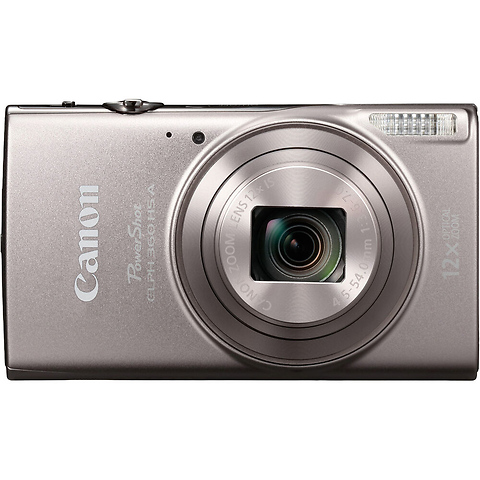 PowerShot ELPH 360 HS A Digital Camera (Silver) Image 0