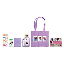 INSTAX Mini 12 Holiday Instant Film Camera Bundle (Lilac Purple) Image 0