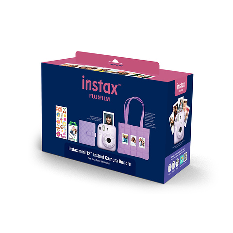 INSTAX Mini 12 Holiday Instant Film Camera Bundle (Lilac Purple) Image 7