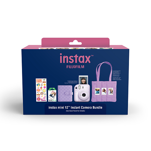 INSTAX Mini 12 Holiday Instant Film Camera Bundle (Lilac Purple) Image 8