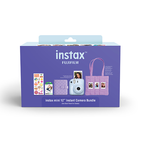 INSTAX Mini 12 Holiday Instant Film Camera Bundle (Pastel Blue) Image 9