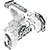 Cage with Top Handle Rail for Canon C50 (Space Gray)