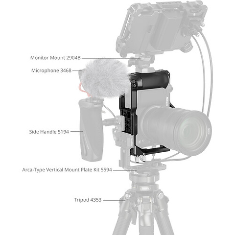 Basic Cage Kit for Nikon ZR Image 7