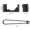 Leather Half Case Kit for Nikon Zf (Black) Thumbnail 2