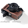 Leather Half Case Kit for Nikon Zf (Brown) Thumbnail 3