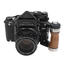 6x7 TTL Camera Body w/105mm f/2.4 Lens, Meter & Grip Kit - Pre-Owned Image 0