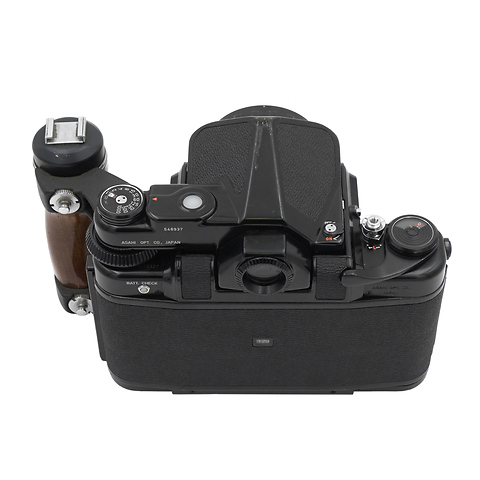 6x7 TTL Camera Body w/105mm f/2.4 Lens, Meter & Grip Kit - Pre-Owned Image 1