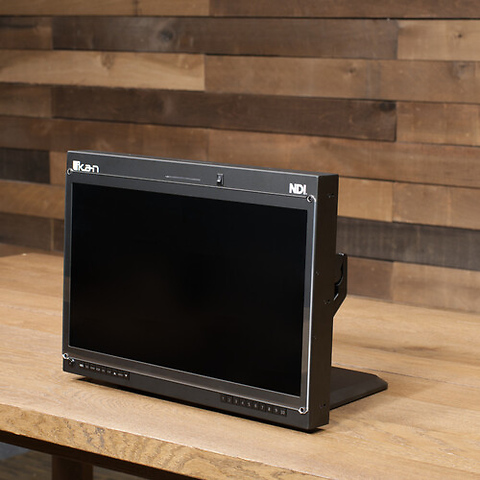 Aura 19 in. Teleprompter Desktop Monitor with NDI, PoE++ & IP Tally Light Image 8