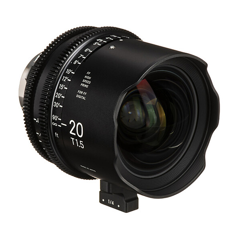 20mm T1.5 FF High-Speed Cine Prime PL Mount - Pre-Owned Image 1