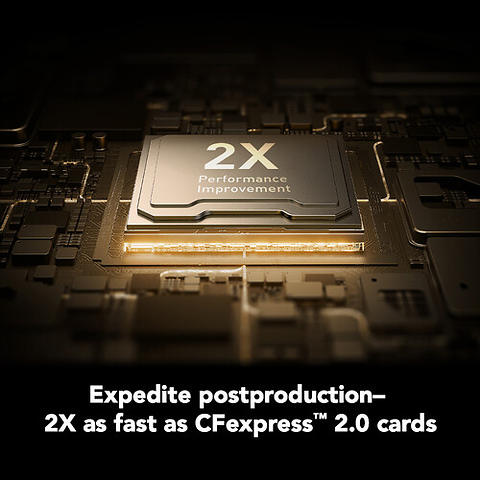 1TB Professional GOLD CFexpress 4.0 Type A Memory Card Image 7