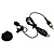 K9-Lavalier Miniature Omnidirectional Lavalier Microphone with Locking 3.5mm TRS Connector