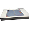 11 x 18 in. Slanted White LED ABS Plastic Light Box with Adjustable Dimmer Thumbnail 0