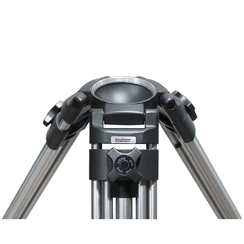 Cine 100mm Bowl Mount Tripod Legs Flat Shoes Plus Spikes - Pre-Owned Image 1